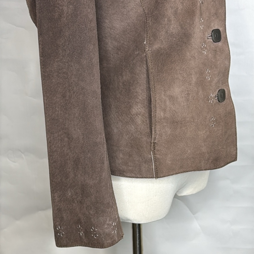 Sigrid Olsen Soft Suede Jacket (S) - Picture 6 of 12